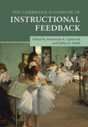 The Cambridge Handbook of Instructional Feedback