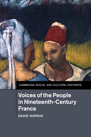 Voices of the People in Nineteenth-Century France