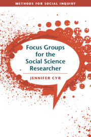 Focus Groups for the Social Science Researcher