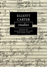 Elliott Carter Studies