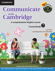 Communicate with Cambridge Level 7 Coursebook with ASL Poster and CD-ROM