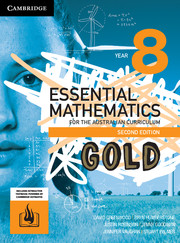 Picture of Essential Mathematics Gold for the Australian Curriculum Year 8 Gold