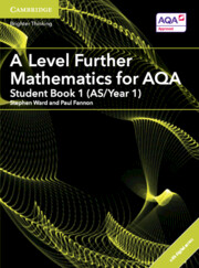 A Level Further Mathematics for AQA Student Book 1 (AS/Year 1) with Digital Access (2 Years)