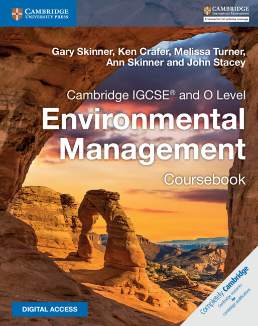 Cambridge IGCSE® and O Level Environmental Management Coursebook with Digital Access (2 Years)