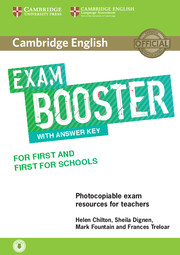 Cambridge English Exam Booster for First and First for Schools with Answer Key with Audio