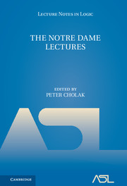 The Notre Dame Lectures