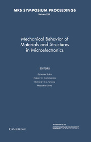 Mechanical Behavior of Materials and Structures in Microelectronics