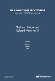 Gallium Nitride and Related Materials II