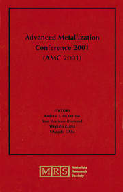 Advanced Metallization Conference 2001 (AMC 2001)