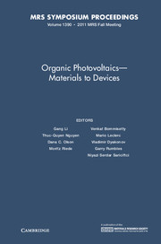 Organic Photovoltaics - Materials to Devices