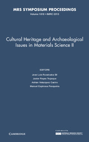 Cultural Heritage and Archaeological Issues in Materials Science II