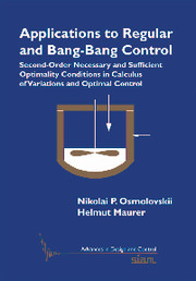 Applications to Regular and Bang-Bang Control