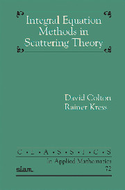Integral Equation Methods in Inverse Scattering Theory