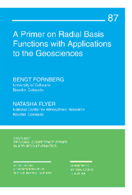 A Primer on Radial Basis Functions with Applications to the Geosciences