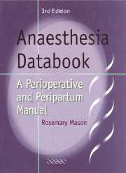 Anaesthesia Databook