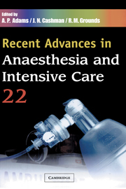 Recent Advances in Anaesthesia and Intensive Care