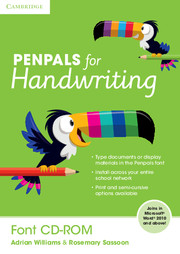Penpals for Handwriting Font CD-ROM