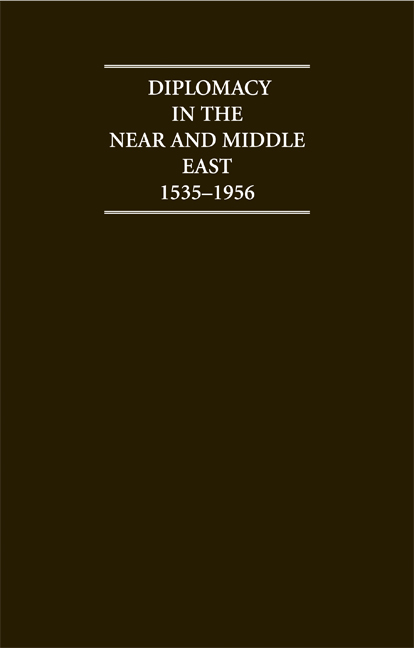 Diplomacy in the Near and Middle East