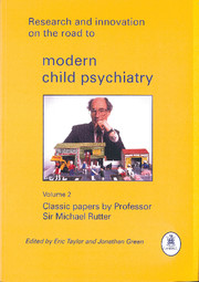 Research and Innovation on the Road to Modern Child Psychiatry