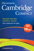 Cover image of Diccionario Bilingue Cambridge Compact, Spanish-English