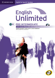 English Unlimited for Spanish Speakers Pre-intermediate