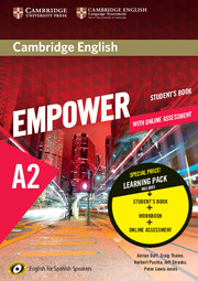Cambridge English Empower for Spanish Speakers A2