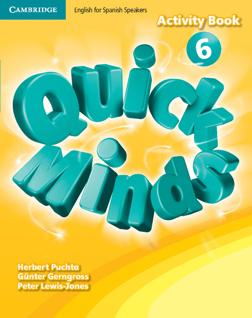 Quick Minds Level 6 Digital Activity Book (Enhanced PDF) Spanish Edition